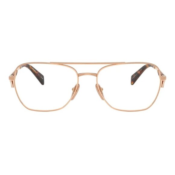 NEW PRADA GOLD EYEGLASSES PRADA - Picture 2 of 3